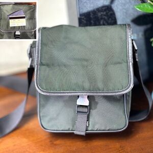 AUTHENTIC Prada bag. Color: Green.